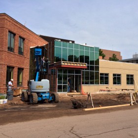 New Welcome Center Construction