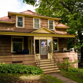 There's even a Peace Corps house on campus now.