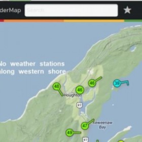 weather station map