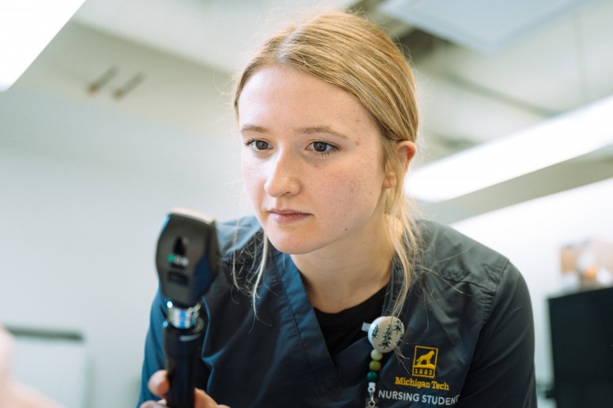 Nursing student.