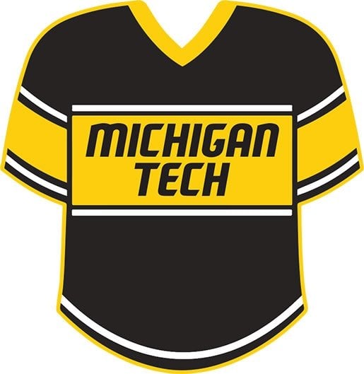 An illustration of a Michigan Tech jersey