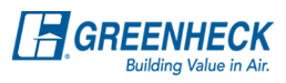Greenheck logo.