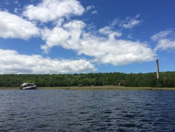 Dredge and Mill outside Lake Linden, Michigan