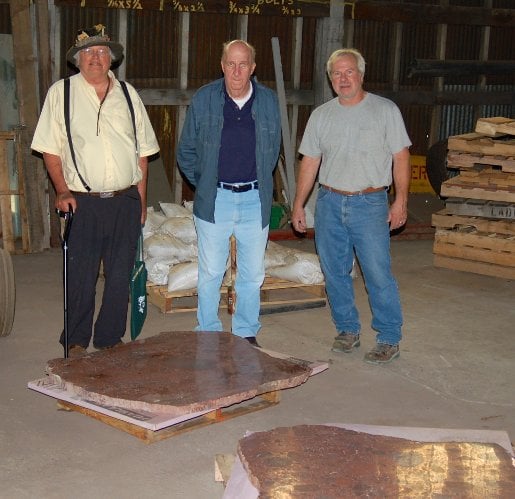 Calumet and Hecla Boulder Cutting