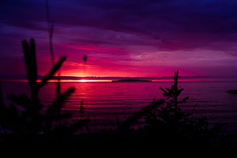 Rabbit Island is named after the Keweenaw Peninsula bay that overlooks it.