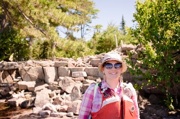 Sarah Bird, Michigan Tech's University Marketing and Communications photographer, jumped at the opportunity to photograph the island.