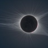 An eclipse corona.