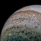The planet Jupiter.