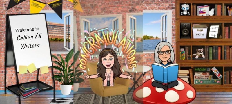 Undergraduate teaching assistant Kate Woodford and instructor Maria Bergstrom experienced new adventures in both Bitmoji and pedagogy in their 2020 Summer Youth Program.
