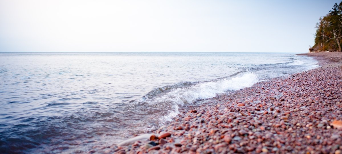 Shore of Lake Superior