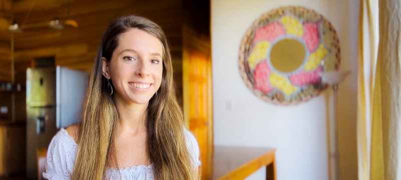 A young environmental engineer smiles in her portrait for a guest blog about going to the UN Climate Change Conference.