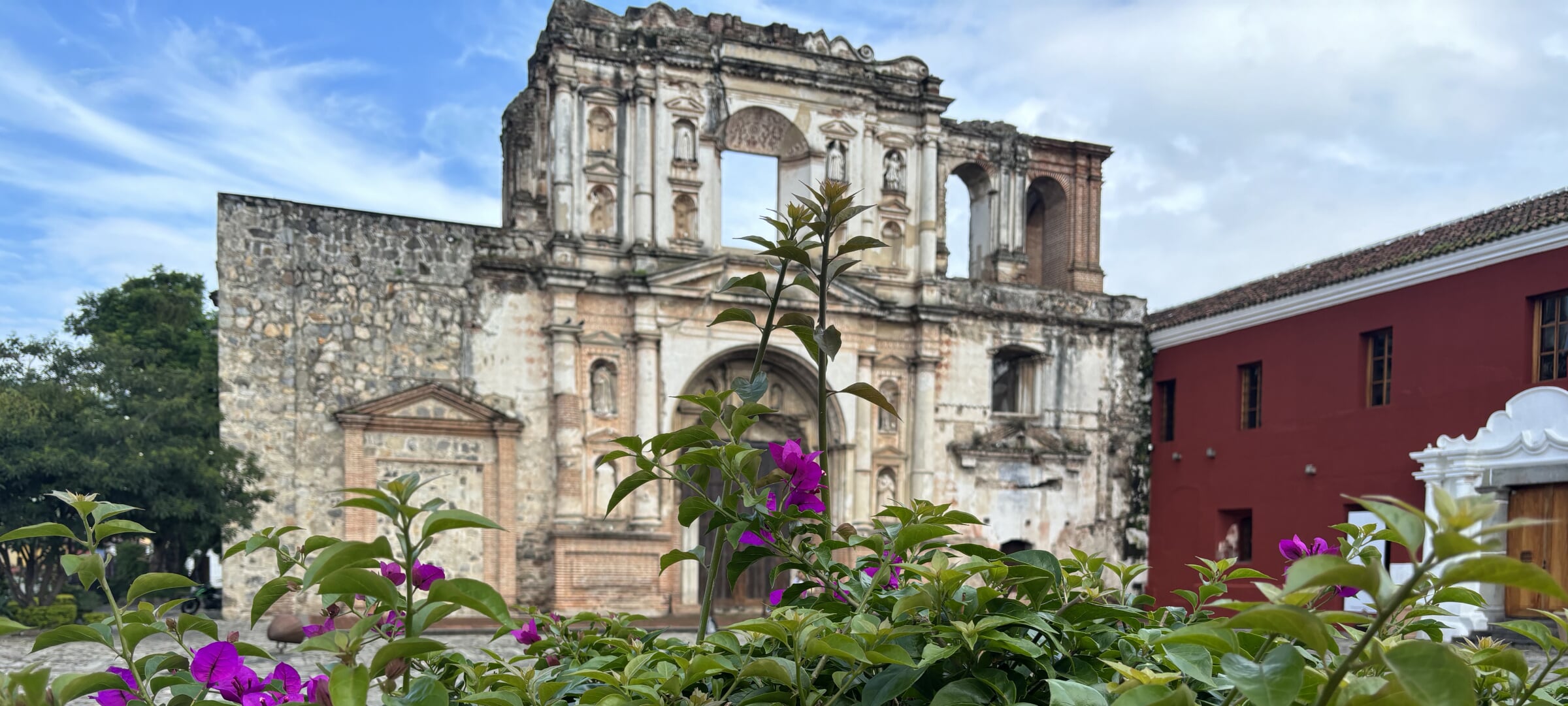 Ruins of the Santa Clara Convent in Antigua, Guatemala