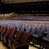 Middle section of seats from the south side of the Performance Hall.